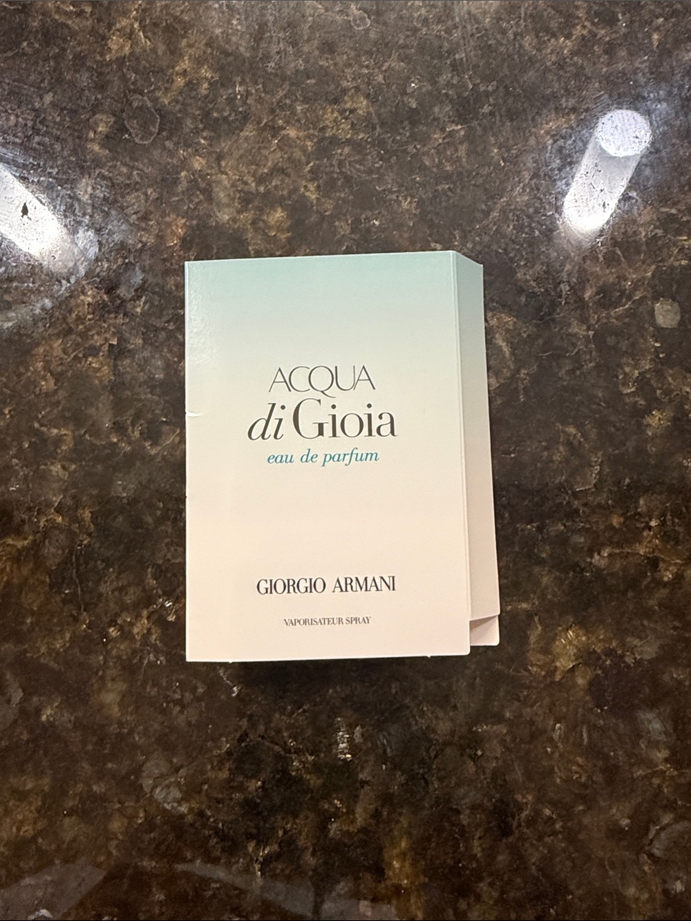 Giorgio Armani Acqua di Gioia .04 fl Oz New